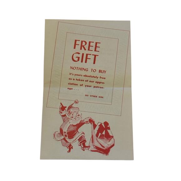 VTG 1960s Preston’s Furniture St. Charles MO Advertising Letter Certificate - Picture 5 of 5